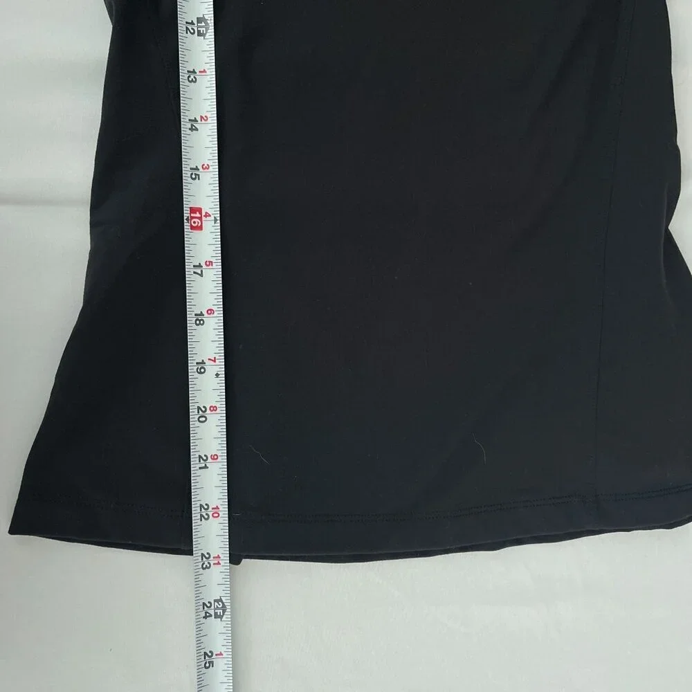 Lululemon Toasty Tech 1/2 Zip Pocket Hi-Neck Activewear Longsleeve Black Women 4